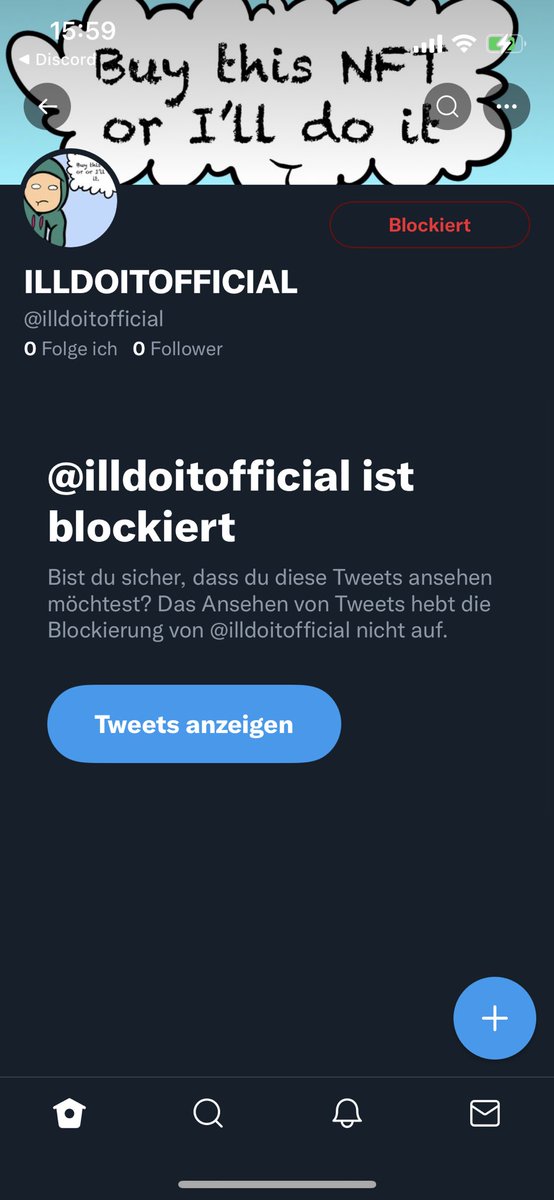 cryptCS2's tweet photo. he will never do it. @IlldoitNFT #illdoit https://t.co/PvyRBB95yY