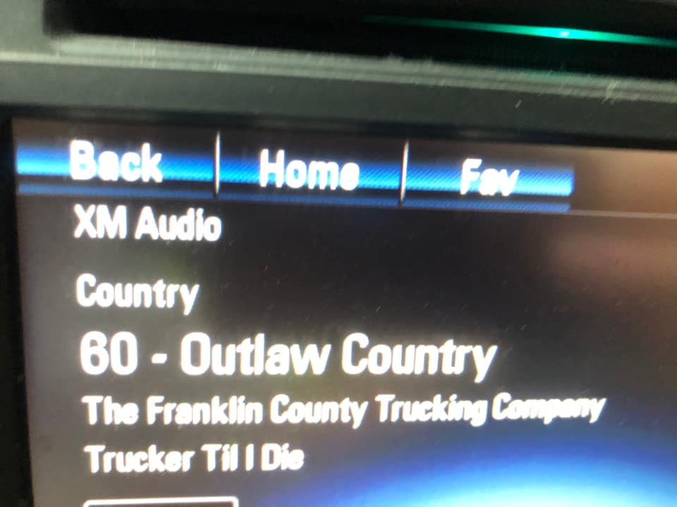 Thanks @SXMOutlaw for the love!
