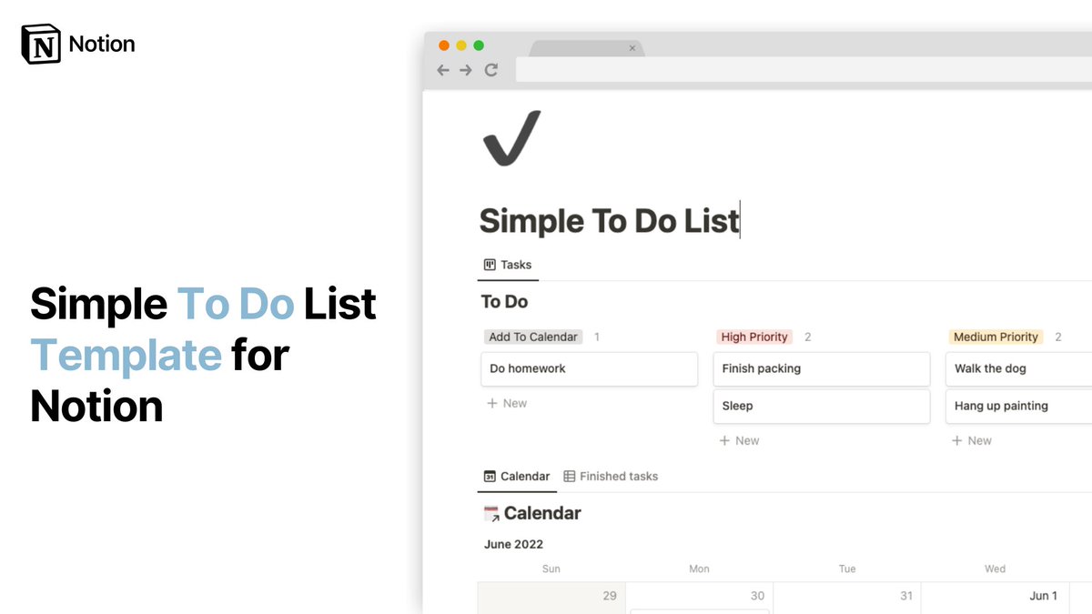 ANNOUNCEMENT

I'm launching Simple To Do List Template for <a href="/NotionHQ/">Notion</a>

Tasks = simplified. Simply drag and drop tasks directly into the calendar. 

You can steal it now for $0

Reply "👋 " below, I’ll DM you the link!

(Remember to follow so I can DM you)