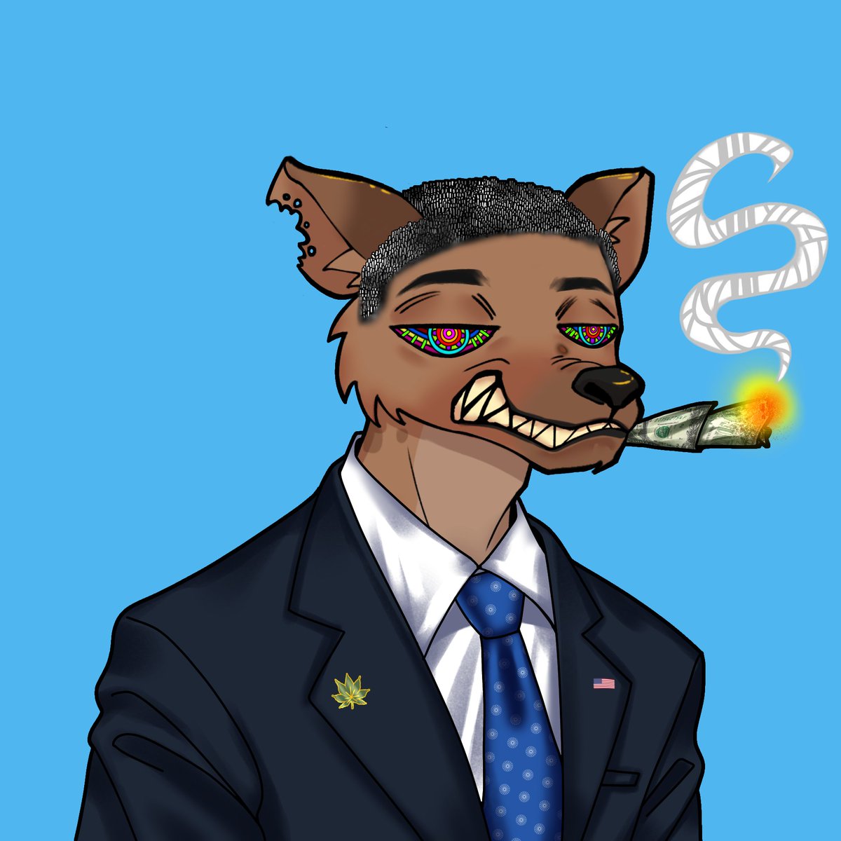 AlgoHighyena's tweet photo. GM $algo fam! Yep, you probably guessed it right. 👀

Live Discord Shuffle tonight at 9PM EST for the first 5 dopeheads of the #StrainCollection!! 🔥🔥🔥

See you there homies! 👌

#Algorand #ALGO #algofam https://t.co/x1SW6eOYUg