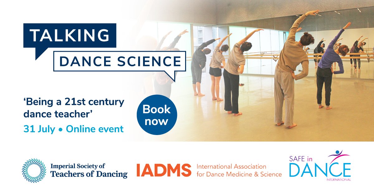 ISTDdance's tweet photo. Everybody has the right to dance and everyone should get enjoyment from movement.
Join our Talking Dance Science event to discover how to create a safe, secure and supportive learning environment ๐ https://t.co/CiiORaxQxu
#TalkingDance #TeachDance #ISTDdance https://t.co/MMAHMNT0UF
