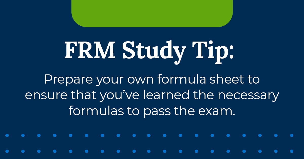 bionicturtle's tweet photo. Test Tip Tuesday! Don't fear the formula- sail through your FRM exam by making a formula sheet. Keep handy as you study to ensure that you’ve learned the proper formulas to pass the exam.  https://t.co/qP8gKDdwGC

#FRM  #StudyTips #FRMCertification https://t.co/Bx4Y6mBGPW
