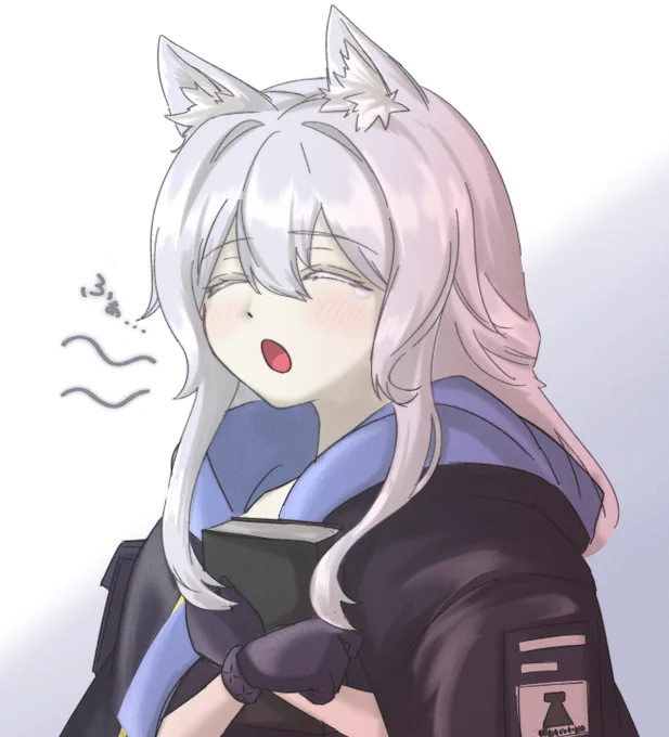 おねむロスモンティス#アークナイツ版深夜の真剣お絵かき60分一本勝負 #アークナイツ  #明日方舟 