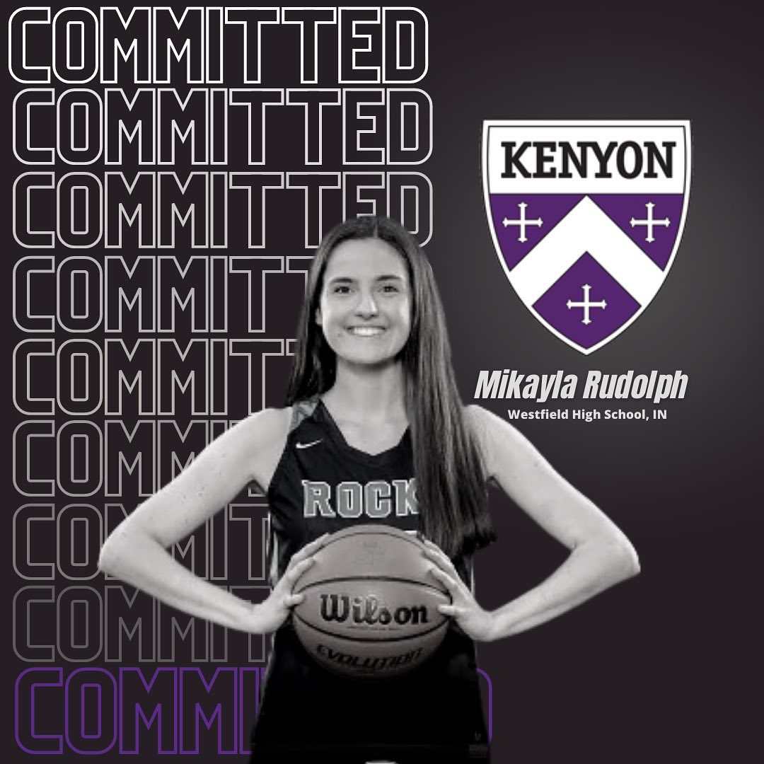 KenyonWBB's tweet photo. Up Next 👉 Help us welcome Mikayla Rudolph to our KCWBB family and get to know a little more about her ⬇️

#KCWBB #together #gettoknow #incomingclass https://t.co/OzVcQzd2B5
