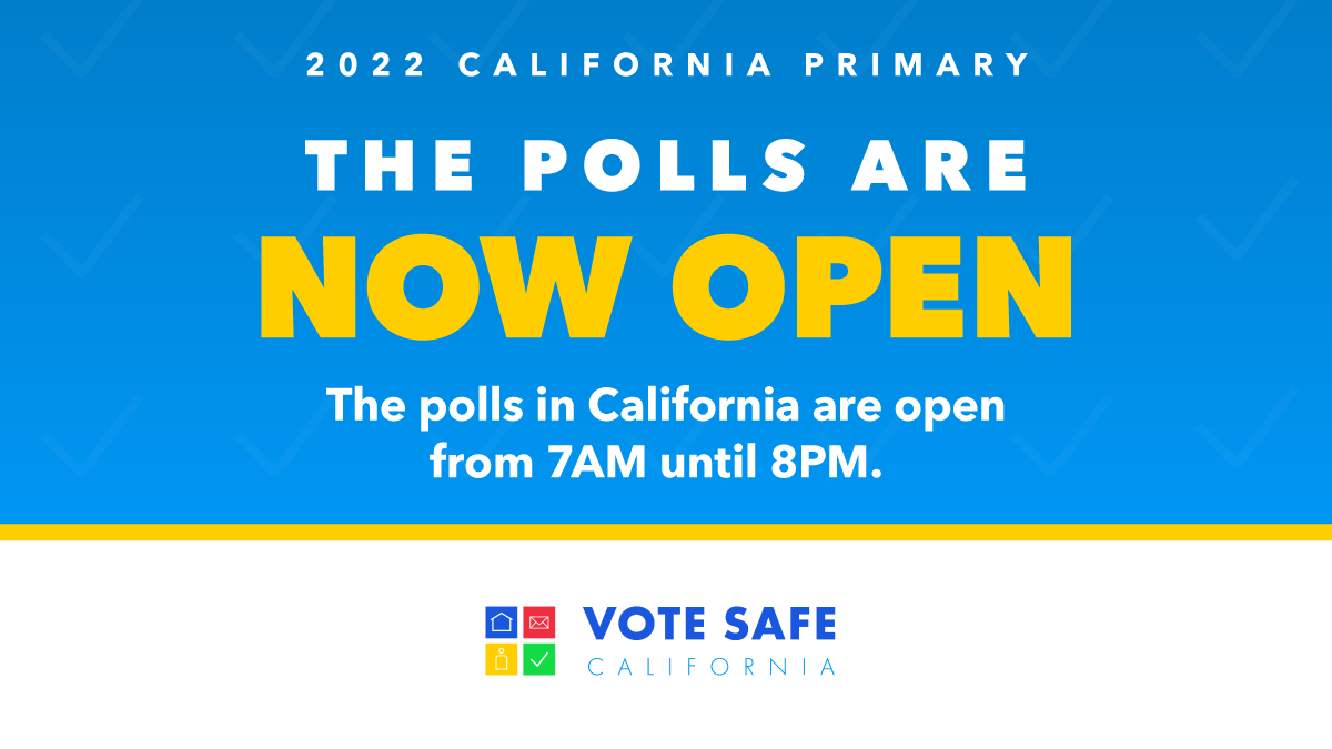 California Secretary of State tweet media
