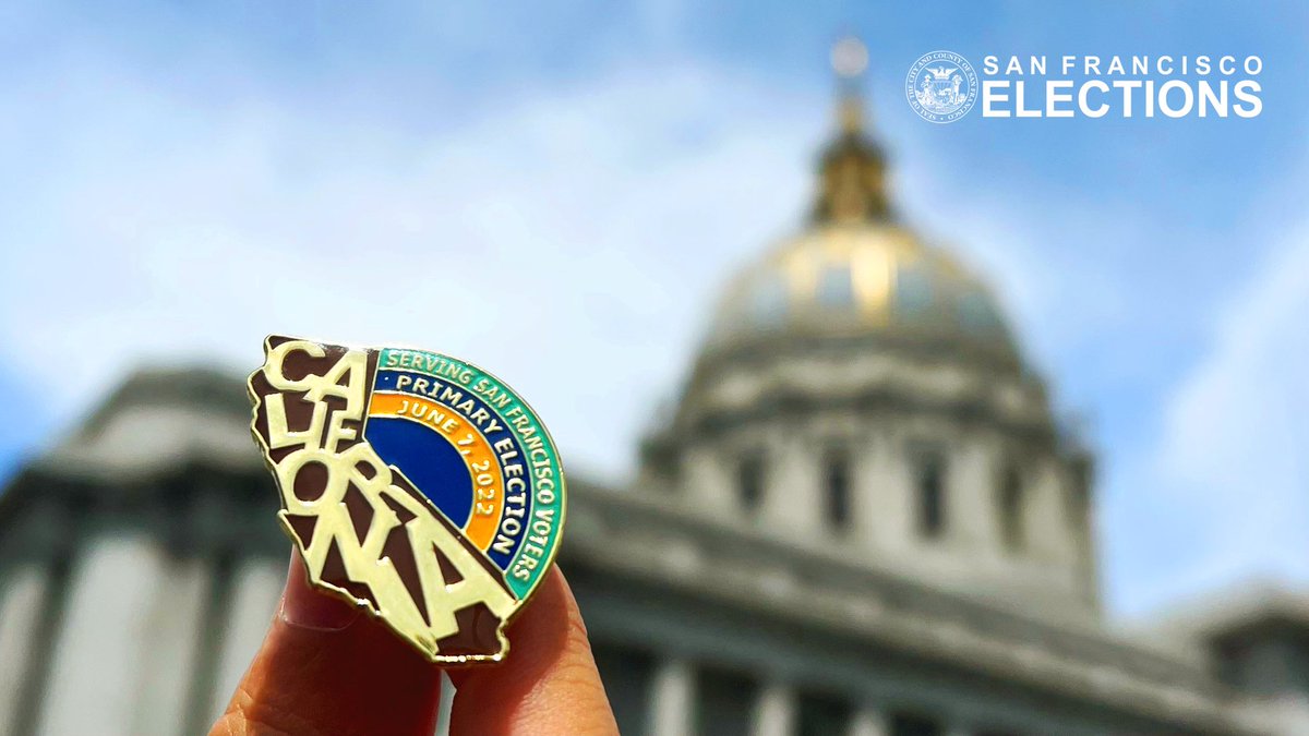 SFElections's tweet photo. It’s #ElectionDay, #SanFrancisco! 588 polling places, 34 Official Ballot Drop Boxes, and the @SFCity_Hall Voting Center are ready to serve you! Get in line by 8 pm to cast your ballots! Find your nearest voting site at https://t.co/qltDfBwByw #vote #SFElectionReady https://t.co/RwEKei6UMH