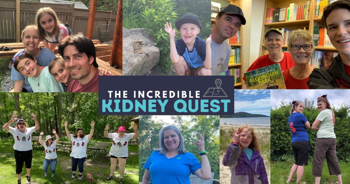 kidneyontario's tweet photo. We love seeing all of your beautiful, smiling faces! The #IncredibleKidneyQuest is off to a great start! Registration stays open until June 11 here: https://t.co/2ijESyGGCd
#KidneyQuest22
#supportcamp https://t.co/M3trJa7QMt