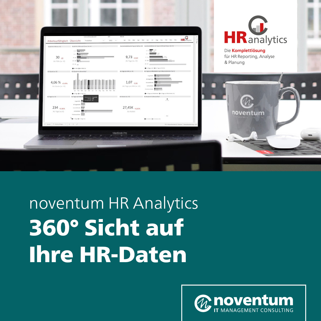 noventum's tweet photo. Werten Sie Ihre Personalkennzahlen mit HR Analytics aus. 📊Personalstruktur, Mitarbeiterbewegung oder Gehaltsdaten − mit HR Analytics haben Sie eine Rund-Um-Sicht auf relevante HR-Kennzahlen.
Mehr Infos: https://t.co/dMy8dJ5jr5
#hr #personal #personalcontrolling #hrcontrolling https://t.co/yMoPaJj2E7