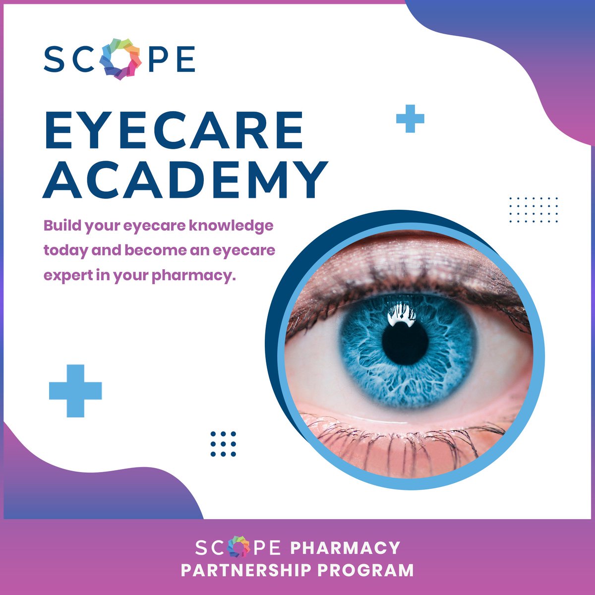 "The first online eyecare education and training tool of its kind. The company is consistently thinking outside of the box, making training accessible to pharmacy staff at a time that suits them." 

Do you want to get involved? Contact us today!

#pharmacypartnershipprogram