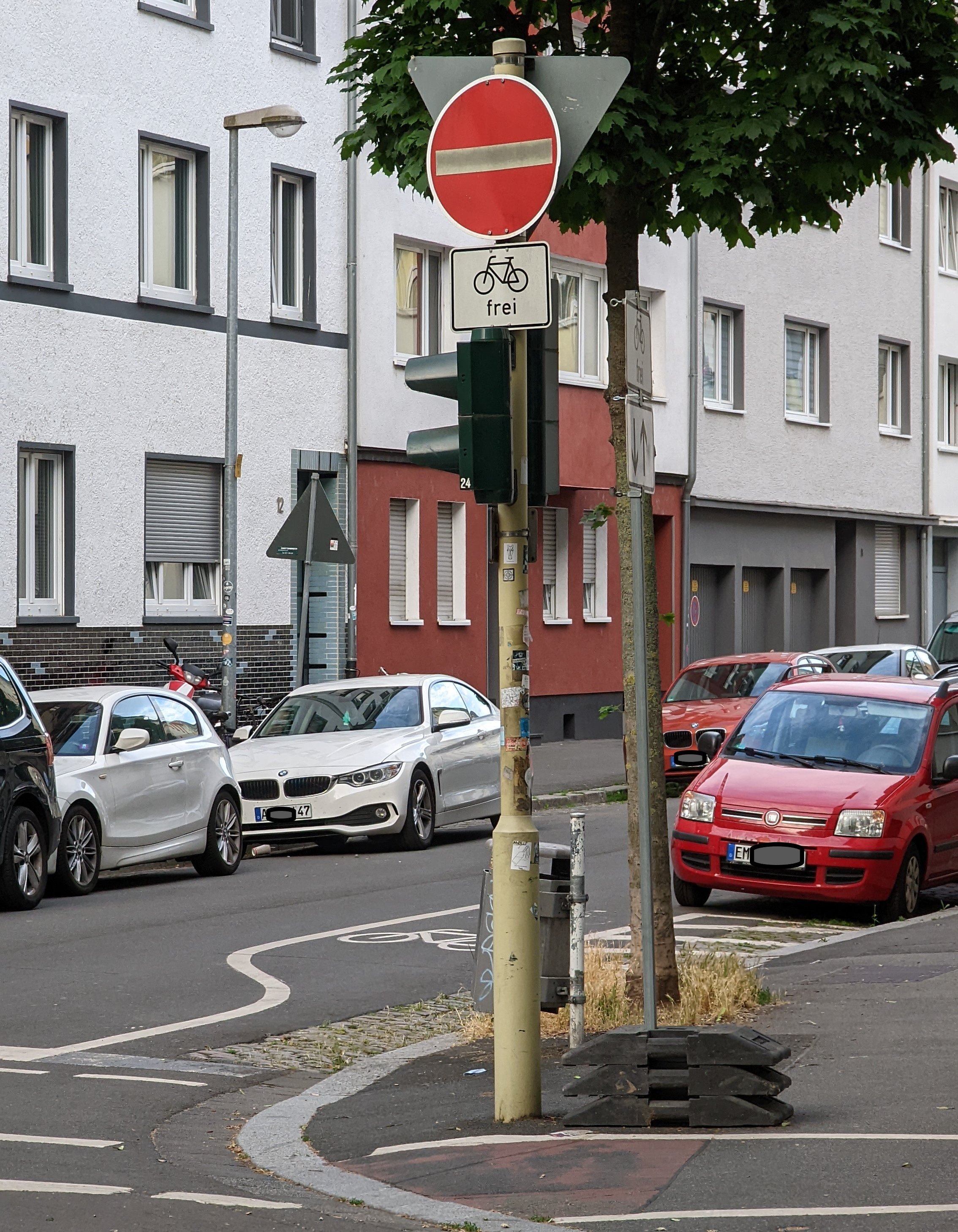 Verkehrszeichen 267 Verbot der Einfahrt