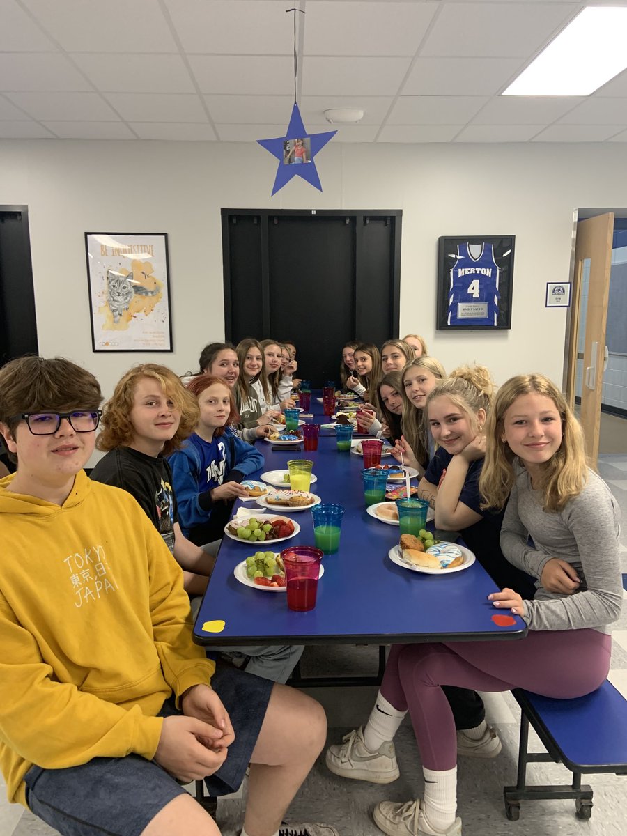 Graduation breakfast! #mertonint