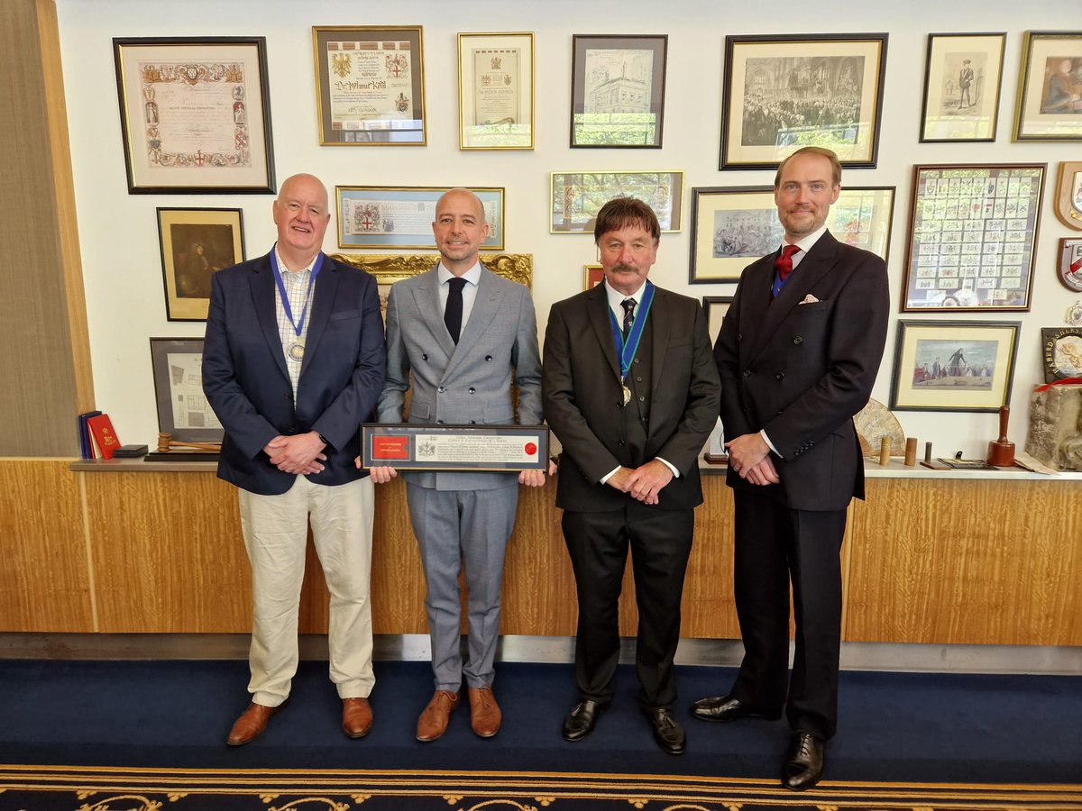 What an incredible honour to become a Freeman of the City of London, thank you to the Company of Entrepreneurs who guided me there . Long live our British traditions <a href="/citylordmayor/">Lady Mayor of the City of London</a> <a href="/EntrepreneurCoy/">Company of Entrepreneurs</a> <a href="/Entrepreneur/">Entrepreneur</a> <a href="/CityandLivery/">City and Livery</a> <a href="/cityoflondon/">City of London</a> <a href="/GuildhallLondon/">Guildhall London</a>