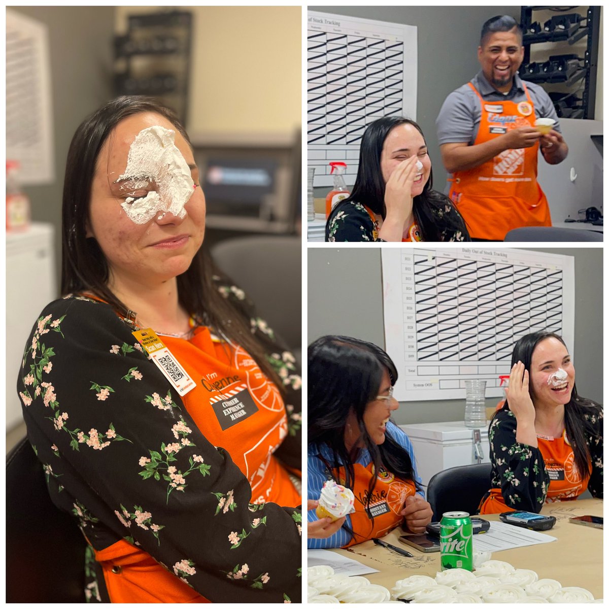 This is Cheyenne. She started with us at La Habra over 2 years ago and has accomplished so much in her short time being here! Today, we celebrated your promotion to ASM and we couldn’t be any prouder! Sky’s the limit, 6657 💜’s you! Till our paths cross again💜 #SASM #district171
