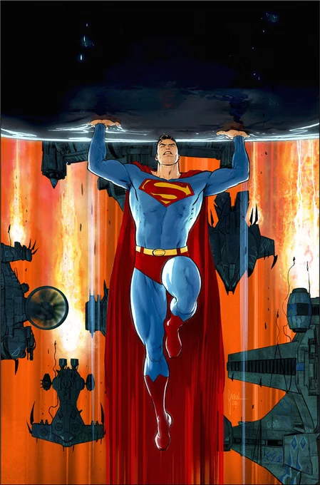 Action Comics covers, from 2021. Was cool being a small part of such an iconic title! @DCComics #Superman 