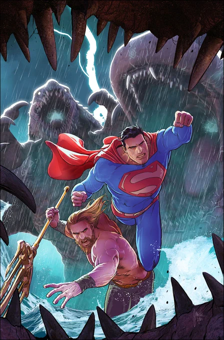 Action Comics covers, from 2021. Was cool being a small part of such an iconic title! @DCComics #Superman 