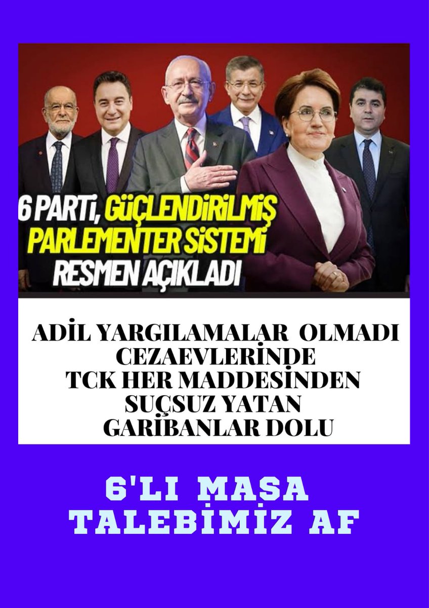 Pnarzgl7's tweet photo. ReisMüjdeniz AFOlsun
AltılıMasa TalebimizAF https://t.co/emWHpImQSC