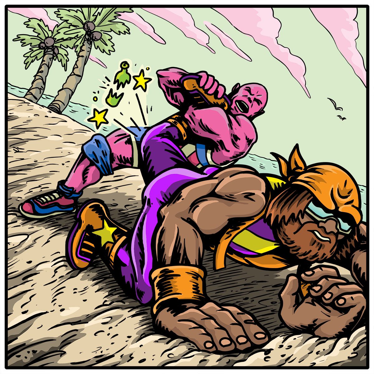 ChampionWish's tweet photo. PANEL 652: ART BY THE ASTRONOMICAL @Matt_Rebholz! https://t.co/S0krdeqWTL