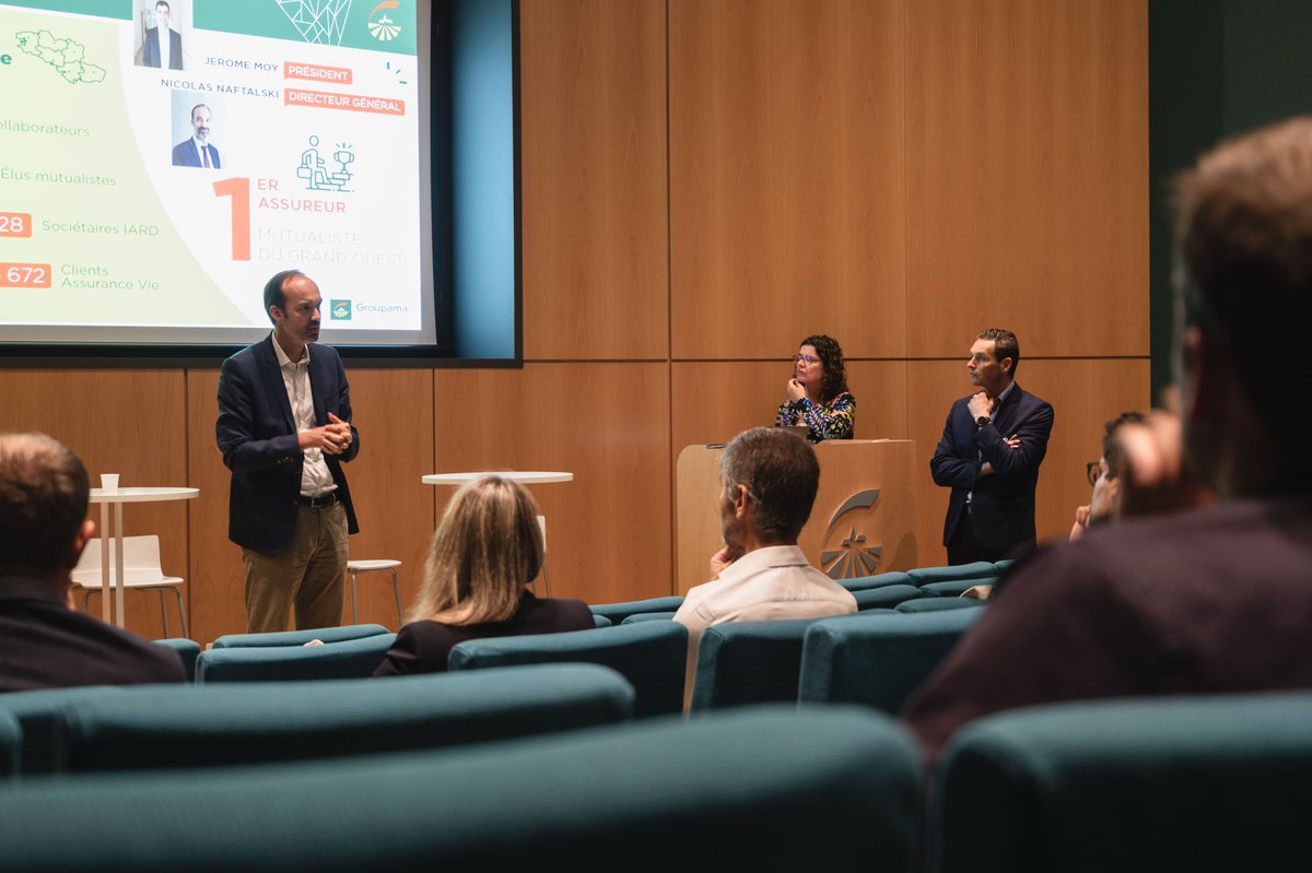 Depuis plus de 20 ans, Groupama Loire Bretagne est membre de <a href="/produitenbzh/">Produit en Bretagne</a>, dont la mission est de soutenir de façon responsable, la dynamique économique et culturelle de la #Bretagne. Nous sommes ravis d’accueillir aujourd’hui dans nos locaux la délégation d’Ille-et-Vilaine.