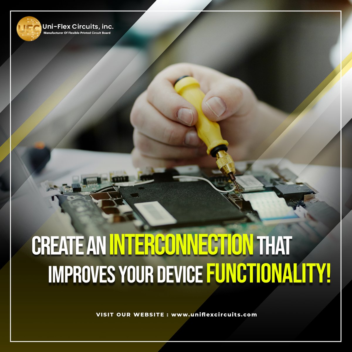 uniflexcir's tweet photo. Your best Interconnect solution is here! Contact Uni-flex and order your type of Interconnect solution!
To know more visit our website at:
https://t.co/N9g3F91hYW
:
#uniflexcircuits #uniflex #electriccircuit #circuitdesign #circuitboard #electronicproject #mobilecircuit https://t.co/9yPakaXPs7