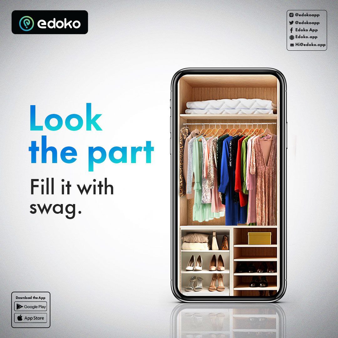 edokoapp's tweet photo. The world is your stage. You have to perform and look the part. Look like where you’re headed.

Download the Edoko App to shop from your favourite online stores abroad.

#EdokoApp #ShopWithoutBorders #ShoppingApp https://t.co/90kU3nhlub