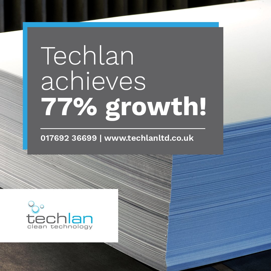 TechlanLtd's tweet photo. We are pleased to announce that we have achieved an astounding 77% growth over the financial year ending Sept 2021! 

Our recent move into a 25,000square foot manufacturing facility will allow us to expand even further!

Read more here: https://t.co/bjUCCTUHwd https://t.co/EVKb4OlHis