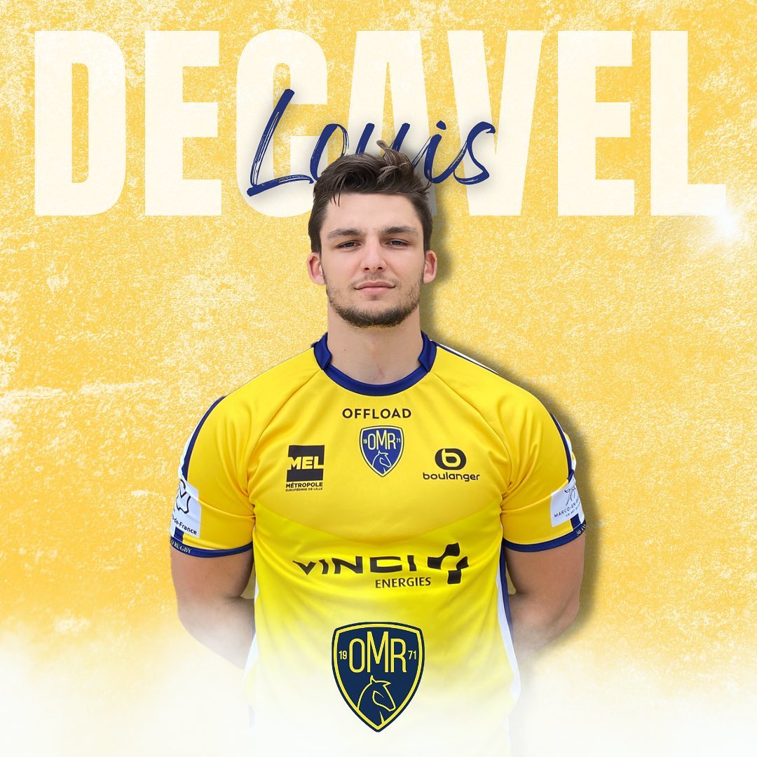 OMRofficiel's tweet photo. Le centre Louis Decavel portera les couleurs de l'OMR la saison prochaine !🥳 L'ancien joueur de PRO D2 avec l’équipe de @UsmSapiacRugby durant 4 saisons, rejoint l'OMR après une saison au sein du CAC Rugby Castelsarrasin! 💪🏼
#rugby #lille #omr #omrlm #nationale2 https://t.co/wnV9iINpvS