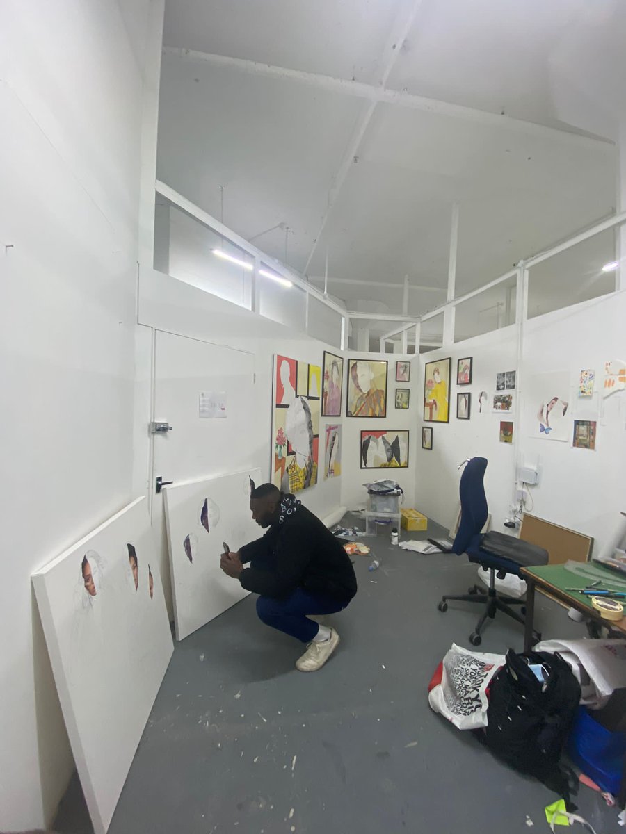 CreativeLandT's tweet photo. Recently, CLT Ambassador Emmanuel Unaji welcomed us into his new workspace at @ArtHubLondon. An #artist himself, his tour and insight enabled us to further understand how affordable #creativeworkspaces can support artists’ practice.

https://t.co/xrQbe4Dcik https://t.co/SVVJTQ2u3o
