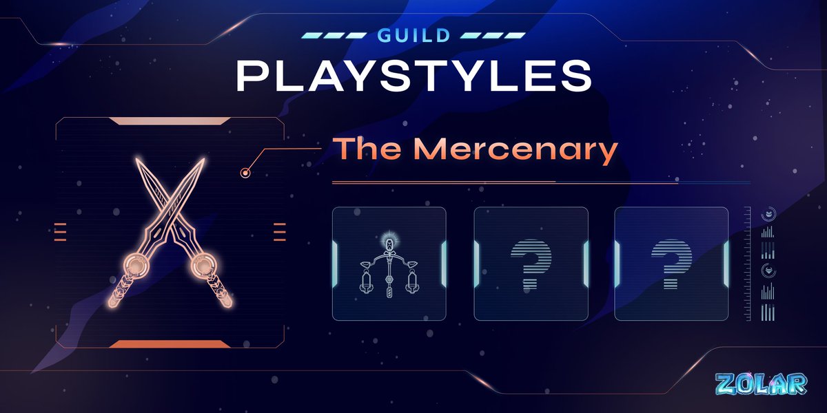 zolarnft's tweet photo. ⚔️ [EXCLUSIVE PEEK] Guild Sigil ⚔️

The Mercenary — Cunning and Ruthless

🚀 https://t.co/F3P2pQEVCB 🚀 

#ZOLAR🔵 #MetazoaGuilds #TeamUrsa #TeamMino $HUNY https://t.co/IDz2mc1jem