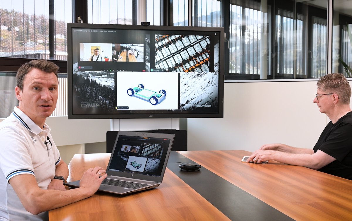 WolfVision_EU's tweet image. Check out our awesome new multi-platform web conferencing feature for Cynap family systems this week on booth W835 at #InfoComm22 in Las Vegas! More info: bit.ly/3FFpz2R #webconferencing #hybridworking #hybridlearning #ITRTG
