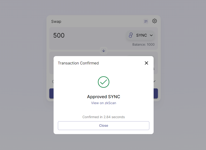 #L222 #zkSync #Layer2 #ZKRollup #testnet #Ethereum #DeFi Join discord: discord.com/invite/6zy2c9Y…