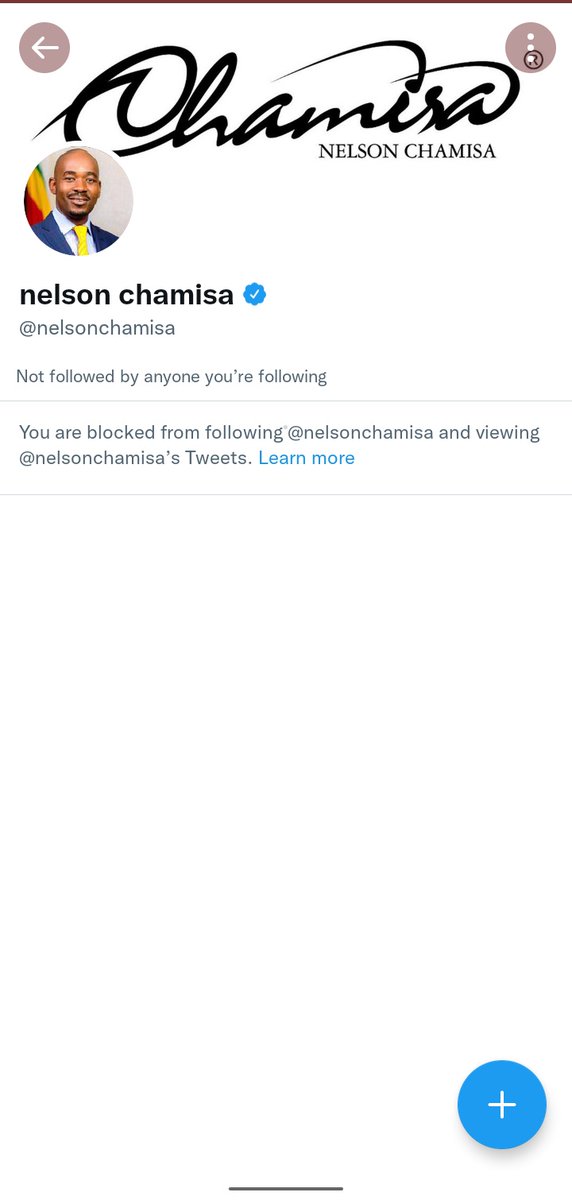 muvei_jason's tweet photo. Dear Nelson Chamisa, questions are meant to be answered not to be shun. You can't advocate for democracy but block people who need answers. #fakapressure on nero varakashi. Muudzei mukomana @joseph_kalimbwe

@munyati01 @TendaiChirau @JonesMusara @KandishayaTaura https://t.co/s2MZnFpqBU