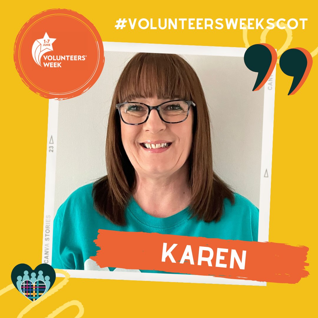 whocaresscot's tweet photo. On the final day of Volunteers Week we're thanking Karen, who decided to volunteer with us after some sessions with our Training & Education team and feels her own care experience helps to support our young people in the best way possible.
#timetosaythanks #VolunteersWeekScot https://t.co/1rcNZNcE6n