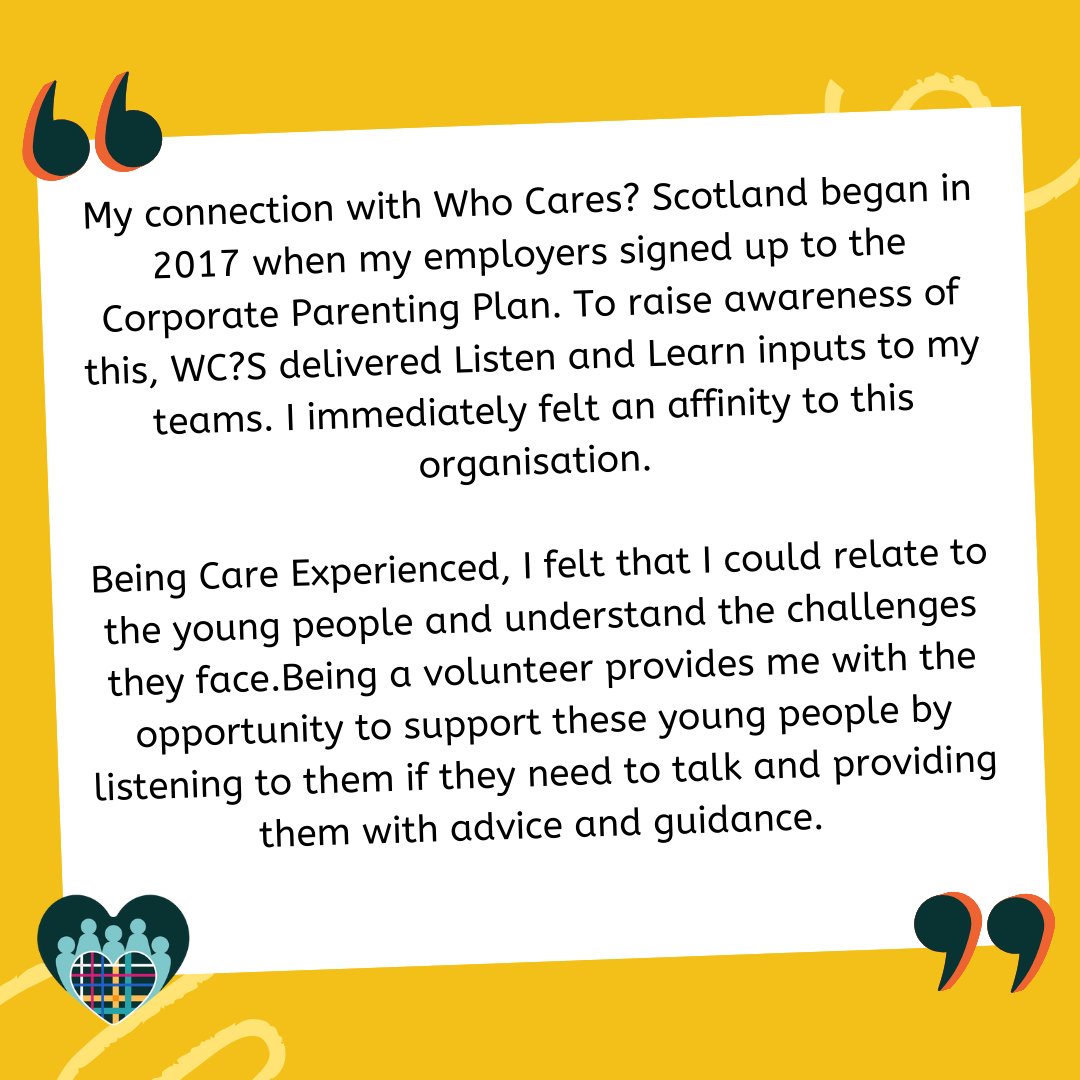 whocaresscot's tweet photo. On the final day of Volunteers Week we're thanking Karen, who decided to volunteer with us after some sessions with our Training & Education team and feels her own care experience helps to support our young people in the best way possible.
#timetosaythanks #VolunteersWeekScot https://t.co/1rcNZNcE6n