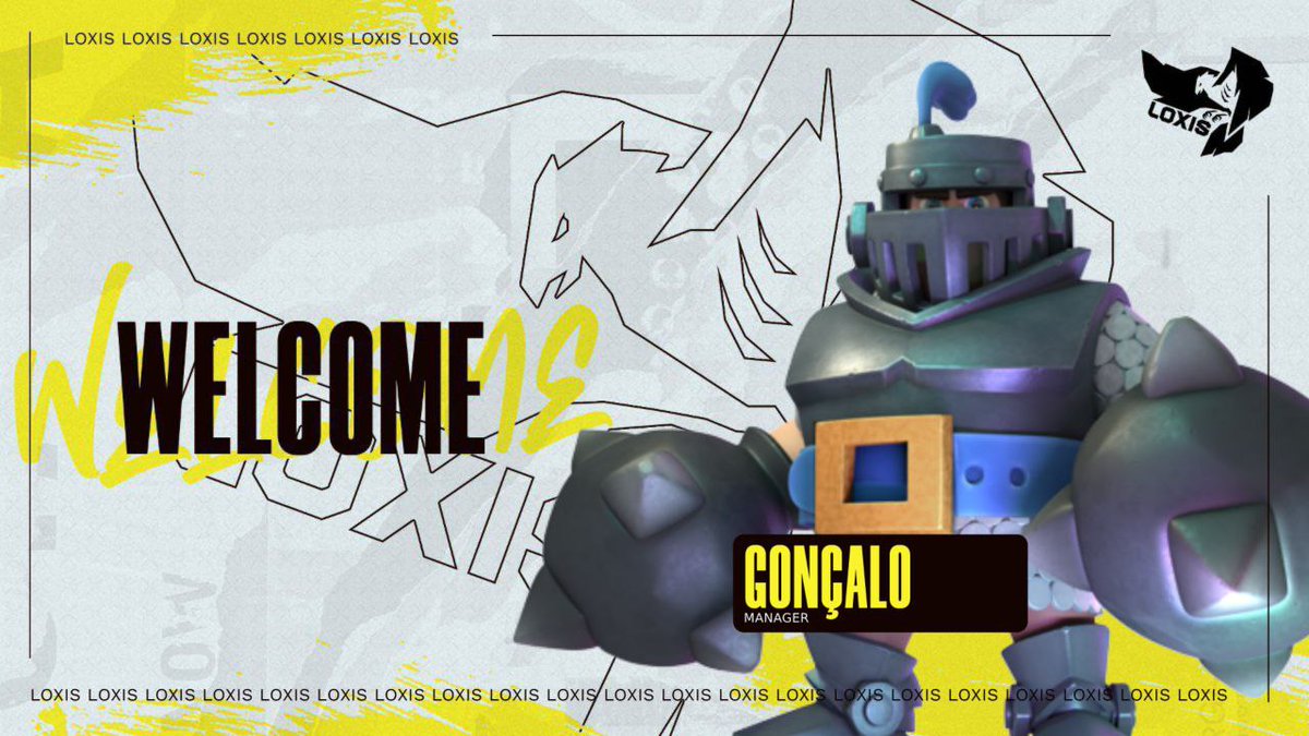 LOXIS_eSports's tweet photo. We are proud to announce @Goncalo01412625 ๐ต๐น as our #ClashRoyale Manager.
Welcome to the LOXIS Family, Gonรงalo! ๐๐ป๐ก
#GoLOXIS https://t.co/CuC6KID0Jd