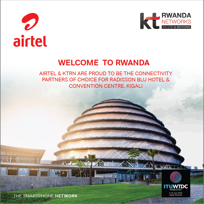 airtelrw's tweet photo. @airtelrw and @ktRwanda are proud to be the connectivity partners of choice for @RadissonKigali.
@RwandaICT, @RISARwanda, @RURA_RWANDA, @MusoniPaula.

#ITUWTDC https://t.co/5snu6JpnDq