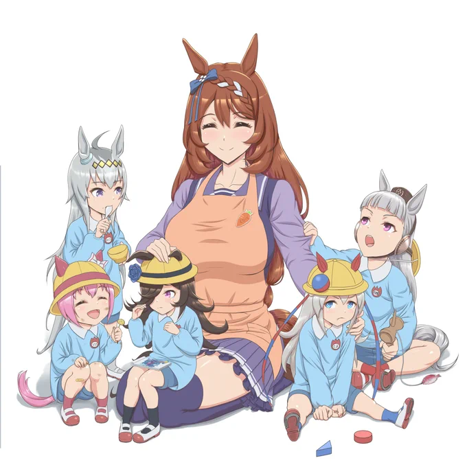 トレセン幼稚園👶
#ウマ娘 