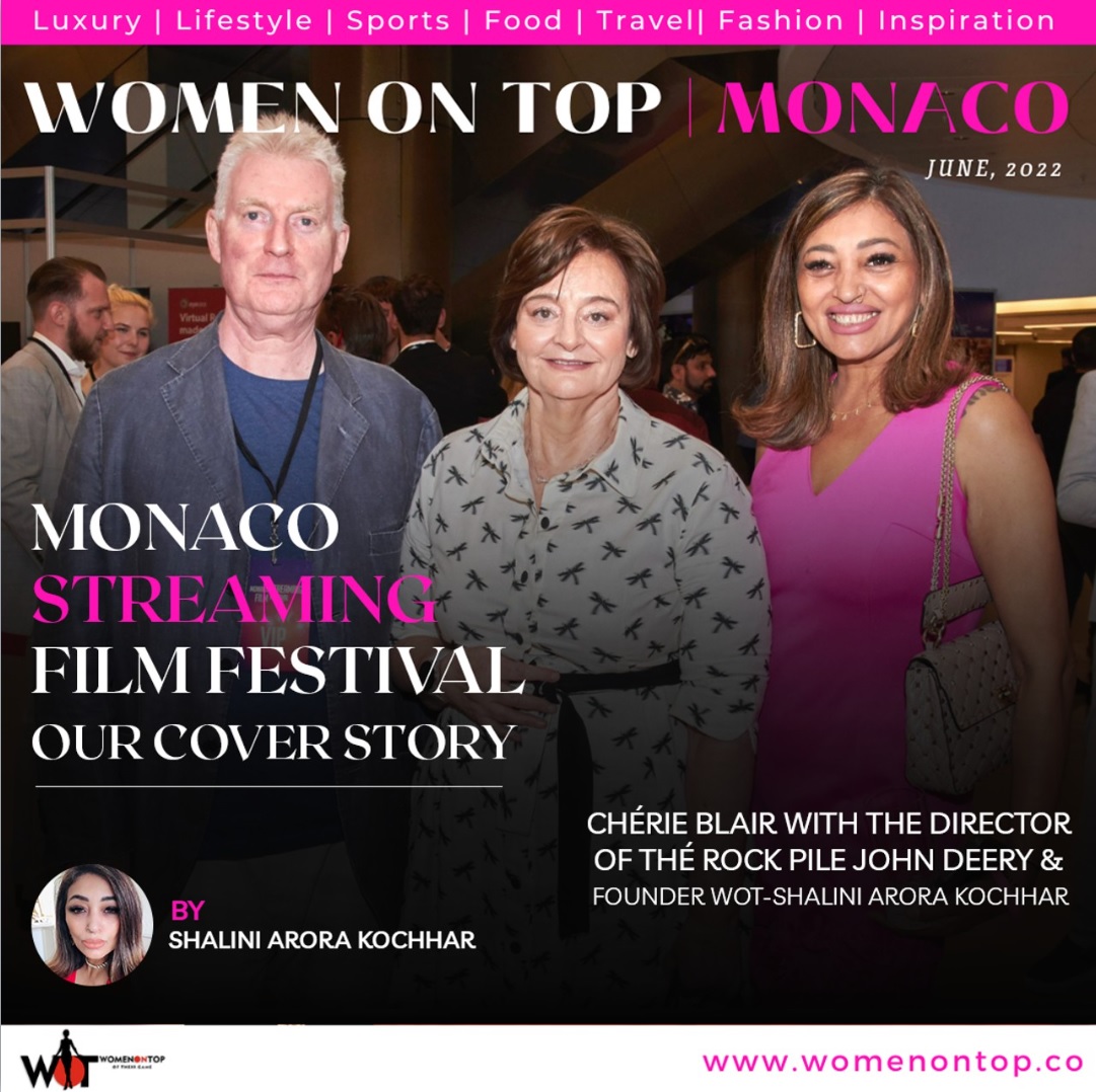 JoejackFilms's tweet photo. It was wonderful meeting @ShaliniKochhar from @WOTMonaco at the @Monacosff! 

@CherieBlairQC and @Johnpdeery spoke up about the gender inequality in the film &amp; TV industry at the keynote speech.

Photo © Nitin Sachania
🌐 https://t.co/S8JwHbaTcK https://t.co/wzETrGnVz6