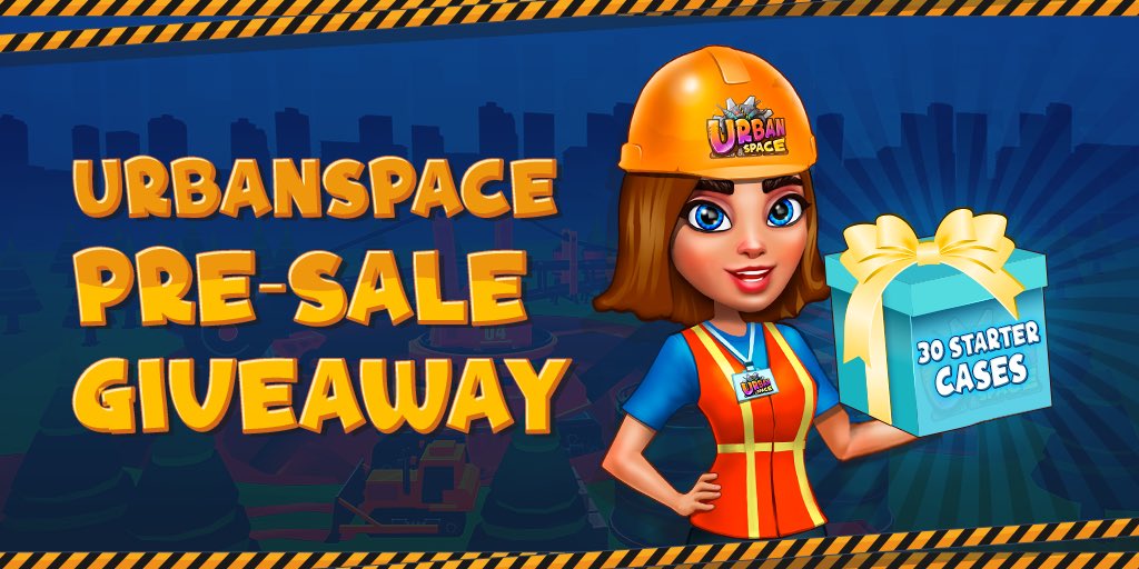 WIN 1/30 STARTER CASES BEFORE THE CASE SALE: giv.gg/urbanspace-pre…

⏱ Start time: June 7, 10:00 UTC
⏱ End time: June 8, 10:00 UTC

The cases will be handed out to winners on June 8, 16:00 UTC

Don’t forget to get verified via Honeycomb before entering the giveaway