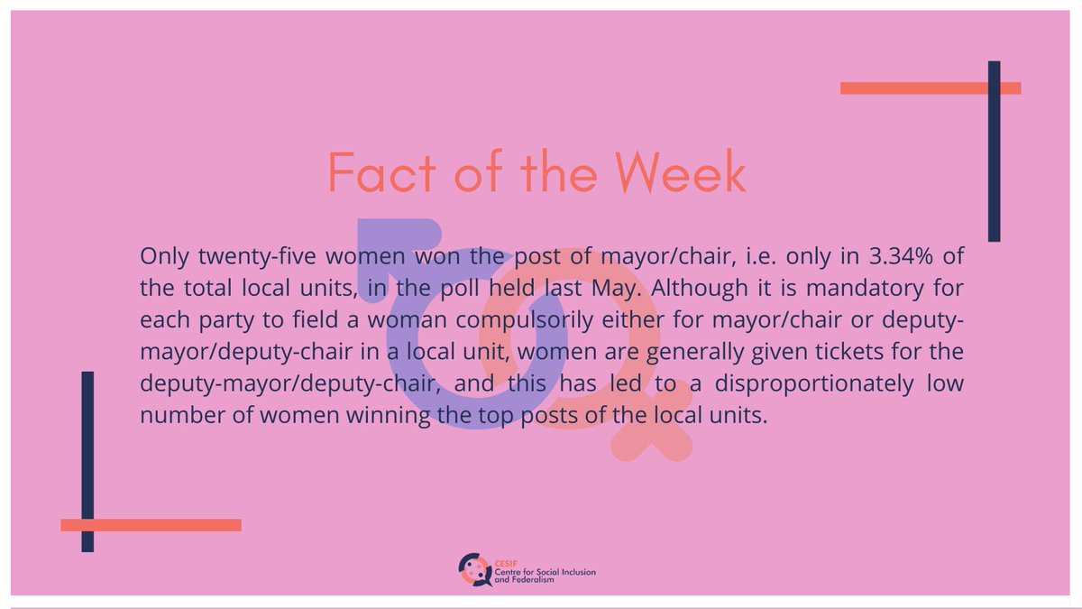 'Women make half of the sky'
#Womeninpolitics #Nepalipolitics #nepalelection2079 #WomensRights #nepalvotes #Facts #FactsoftheWeek