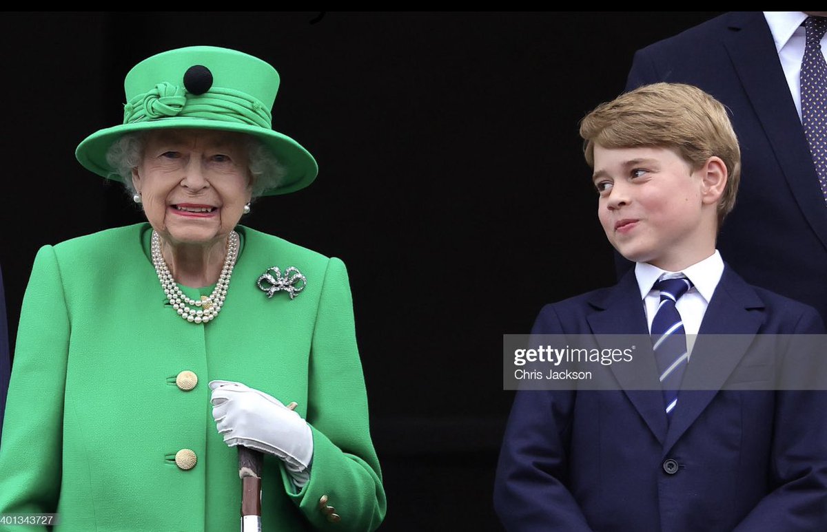ChrisJack_Getty's tweet photo. In memorable few days filled with lovely moments this was definitely up there with the best of them #princegeorge #platinumjubilee https://t.co/BKwS182Qnz