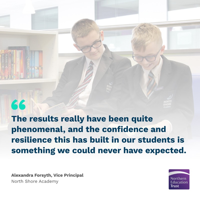 LexonicST's tweet photo. We're thrilled with the impact our literacy intervention programmes are having with @GL_Assessment's NGRT to deliver trust-wide confidence and consistency for @NorthernEdTrust.

Discover more about our successful partnership and the phenomenal results at https://t.co/BzjfkmlsHY