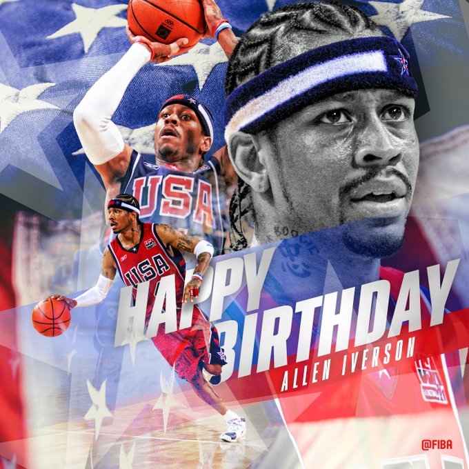 Happy Birthday Allen Iverson!!!! #Gemini #HappyBirthday