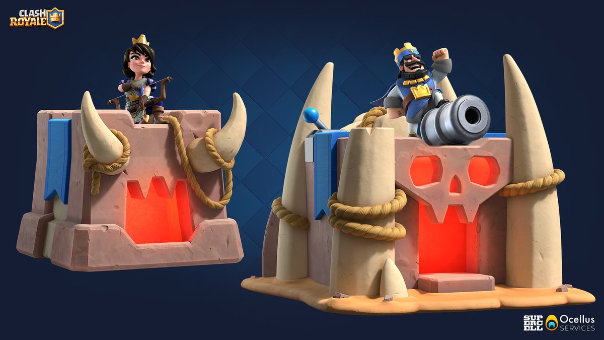 OcellusServices's tweet photo. Bone Pit Tower Skin for @ClashRoyale π¦΄
π¨ @supercell: Art Direction
π¨ Ocellus Services: Concept, 3D model, Lookdev & Lighting
More on π https://t.co/80g87X0n8Y
#ClashRoyale #BonePit #TowerSkin https://t.co/mCa5w1Cfdr