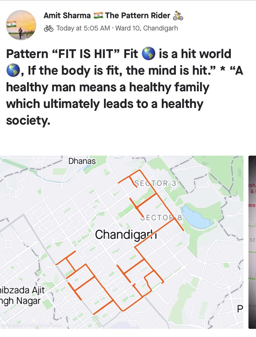 FIT MAN IS A HIT MAN, keep doing activities and be fit 💪<a href="/dhumpachika/">CyclingLove</a> #fitness #fitindia #cyclinglife #CyclONEnation <a href="/cyclingmonksIN/">Cycling Monks</a> <a href="/VanJones68/">Van Jones</a> <a href="/Casnewydd_Cycle/">Casnewydd Community Cycling</a> <a href="/hcggroup2/">HCG Cyclists Group</a> <a href="/EFprocycling/">EF Pro Cycling</a> <a href="/pedalandtring/">Pedal and Tring Tring</a> <a href="/DPRdelhi/">Delhi Pedalers & Runners</a> <a href="/PedalPowerGroup/">Pedal Power</a> <a href="/PedalBuddies/">Les Stoner - Business Marketing Coach</a> <a href="/pedal4future/">Pedal For Future</a> <a href="/pedals30/">PEDALS30</a>