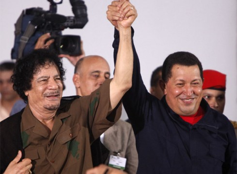 Muammar Gaddafi, born 7 June 1942.

Before being brutally murdered by NATO proxies, he led Libya's emergence as a stable, peaceful, prosperous country and a supporter of revolutionary struggles worldwide.

Those 'leftists' supporting the regime change war have a lot to answer for