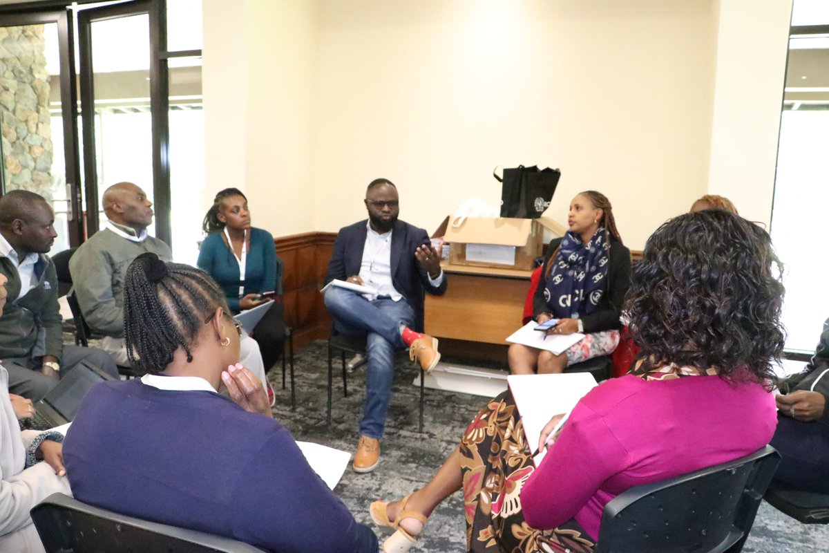 RCMRD_'s tweet photo. #GAIINSProjectLaunch #Day2 
Overview of challenges and opportunities in inclusive agricultural insurance. Sub-group Discussions:
Subgroup 1: Gender &amp;vAgriculture
Subgroup 2: Insurance Design &amp; Provision
Subgroup 3: Financial Instruments and Tools for effective implementation https://t.co/liZchraeVn