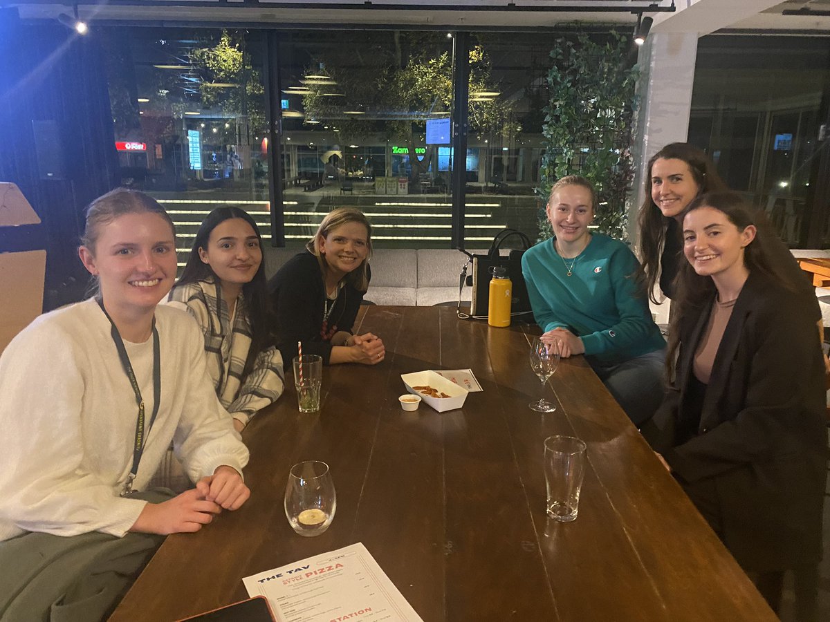 Lisa_Beatty's tweet photo. Best thing about my work: contributing to the growth of the next generation of psycho-oncology researchers and clinicians! #LabGroup #BeattyBunch #psyonc @morgan_leske @FlindersEPSW @Flinders https://t.co/c43zWkWWbp