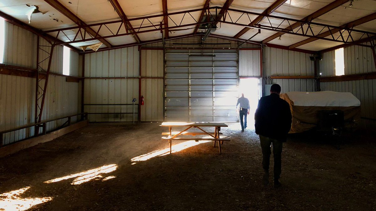 UCLgeography's tweet photo. 'Frontier Politics' by Paul Kim  

Undergrad student Paul took this photo of Democratic gubernatorial candidate Mike Cooney walking through a barn before taking the stage for a get-out-the-vote rally in Livingston, Montana.

Part of the UCL Geography #ResearchImages Competition https://t.co/kCuiCM1JBK