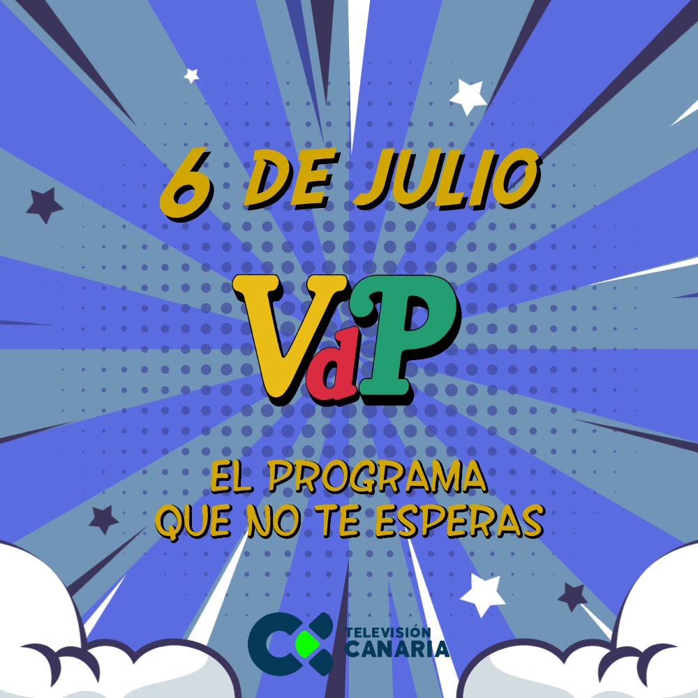 VidasDePueblo's tweet photo. 🚨🚨Apunta la fecha🚨🚨
El miércoles 6 de julio llega a Televisión Canaria “Vidas de Pueblo”, un programa... desconcertante https://t.co/3vSSFaT3rh