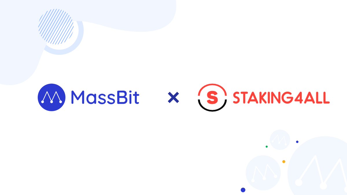 massbitprotocol's tweet photo. #1 - MassBit is thrilled to announce the partnership with @staking4all - our next top-tier node operator. 

We aim to enhance the Route Network in Testnet Phase II. Staking4All provides MassBit with a secure and robust node. https://t.co/dSCByT6nwM